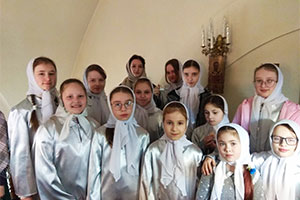 Божественная Литургия для воспитанников Воскресной школы
