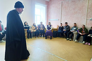 Беседа «Пасха Христова – праздников Праздник и Торжество из торжеств» в Березовском ТЦСОН