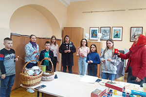 Беседа «Пасха Господня – Праздников Праздник!» в школе искусств г. Березы