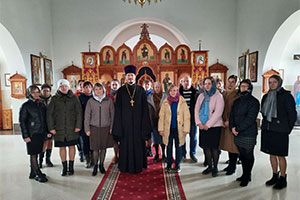 Педагоги посетили храм в аг. Сигневичи